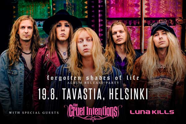 Rockin megailta Tavastialle: Shiraz Lanen vieraaksi The Cruel Intentions ja Luna Kills – Suomen-kiertueella mukana myös sinun bändisi?