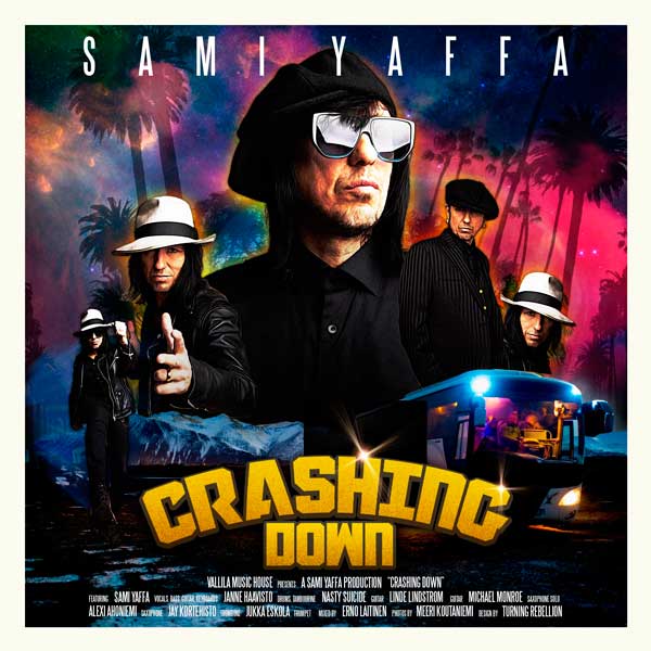 Sami Yaffan toinen sooloalbumi ilmestyy kuukauden päästä - Tänään julkaistaan levyn ensimmäinen single Crashing Down
