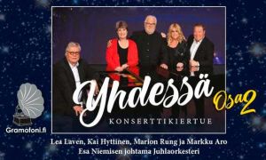 Lea Lavenin, Kai Hyttisen, Marion Rungin ja Markku Aron Yhdessä-konserttisalikiertueelle jatkoa suuren kysynnän vuoksi