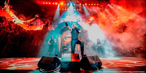 Manowar Hartwall Areenalle 2. huhtikuuta 2022 – CRUSHING THE ENEMIES OF METAL ANNIVERSARY TOUR ’22 juhlistaa yhtyeen 40-vuotista taivalta