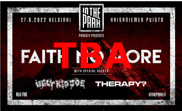 Faith No More -solistin Mike Pattonin sairasloma jatkuu, uusi In The Park -pääesiintyjä ilmoitetaan pian
