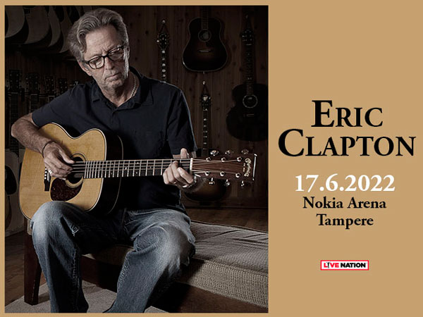 Eric Claptonin konsertti siirtyy Nokia Arenalle