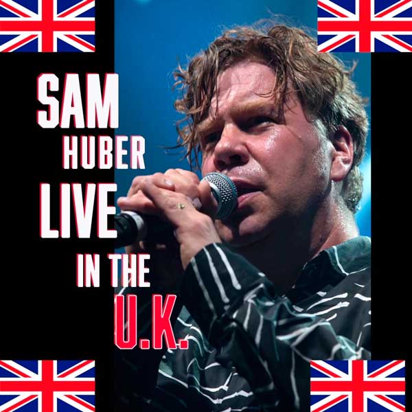 Sam Huberin ensimmäinen liveäänite Live in UK vie kuulijan kuumille klubeille 