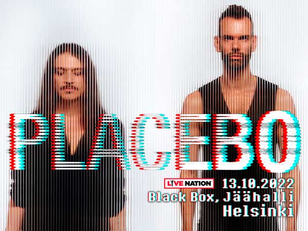 Uuden albumin julkaiseva Placebo Suomeen lokakuussa 2022